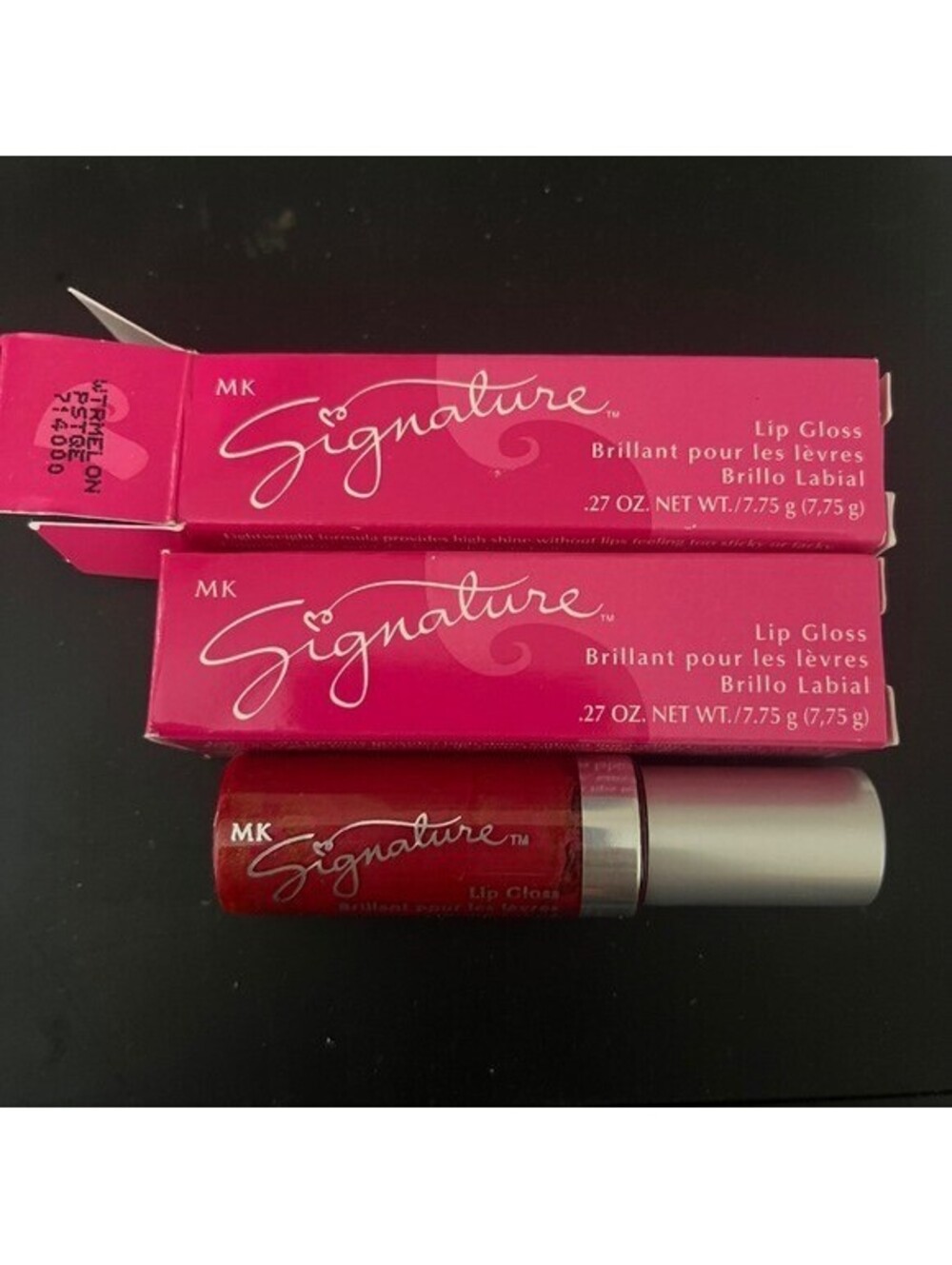 New Mary Kay Lot of 2 Signature Lip Gloss Glosses - WATERMELON